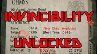 Unlocking GoldenEye Cheats: "Invincibility" - Facility, 00 Agent (1:49)
