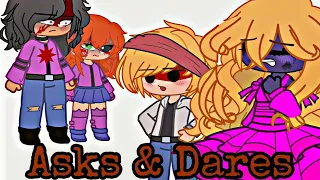 Asks & Dares // FNaF // Afton family + others // Gacha FNaF (my goofy ahh AU)