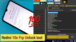 Redmi 10c Frp Bypass Unlock Tool || Xiaomi Redmi Frp Unlock Tool