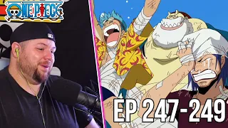 One Piece Made Me Cry | ONE PIECE REACTION + REVIEW - Episode 247, 248 & 249