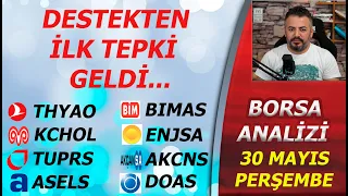 YARIN POZİTİF BİR KAPANIŞ OLABİLİR... | #thyao #kchol #tüpraş #asels #bimas #enjsa #akcns #bist100