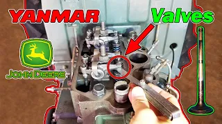 Yanmar Tractor Valves and Decompression Lever Adjustment