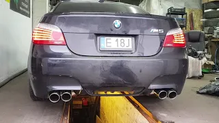 BMW e60 m5 v10 exhaust by inochi Motorsport