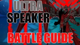 AQW The First Speaker Battle Guide! | How To Beat /join ultraspeaker