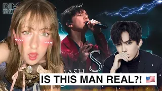 *i'm speechless* FIRST TIME EVER REACTING TO Dimash SOS | 2021