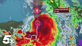 Tropical Storm Idalia targets Florida's coast