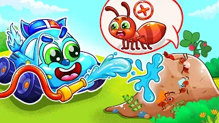 Don't Play With Ants 🐜 Insects Song For Kids Sing Along🚓🚌🚑🚗+ More Nursery Rhymes by BabyCars