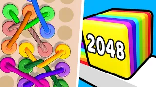 Happy Cubes 2048 VS Rope Twisted 🥨 Part 26 Android Gameplay |