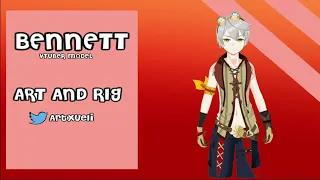 [Live2D Vtuber Showcase] Bennett From Genshin Impact