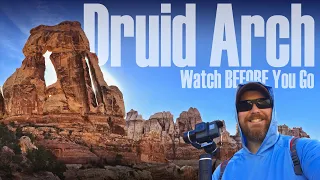 BEST ARCH in Utah??? | Hiking DRUID ARCH from Chesler Park | Needles District - Canyonlands - Utah