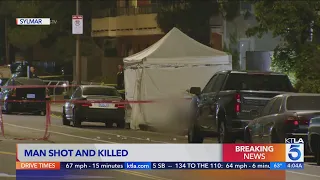 Man found dead on Sylmar sidewalk