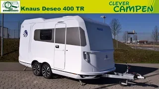Knaus Deseo 400 TR (2019): Transportcaravan für Motorrad & mehr - Test/Review | Clever Campen