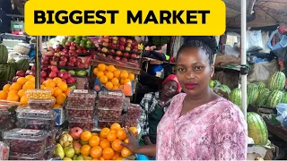 AFRICAN MARKET VLOG / FRESH FOODS/COST OF LIVING IN KAMPALA