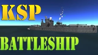 Ракетный Крейсер - Warship Battle - KSP - Kerbal Space Program