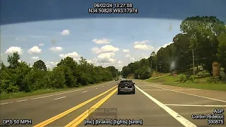 Pursuit/Crash AR-228 Mountain Pine Garland Co Arkansas State Police Troop K, Traffic Series Ep. 984