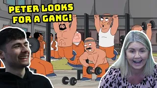 Family Guy - Peter Looks For a Gang! British Family Reacts!