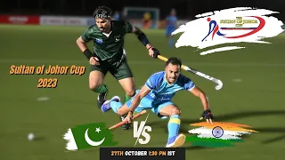 Match 1 Sultan of Johor Cup 2023 - India v Pakistan (Pool B)