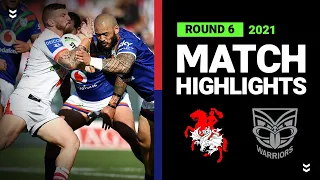 Dragons v Warriors Match Highlights | Round 6, 2021 | Telstra Premiership | NRL