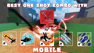 Combo One Shot CDK With All Melee | Mobile | Blox Fruits