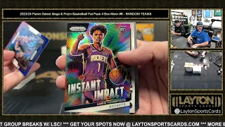 2023/24 Panini Select Mega & Prizm Basketball Fat Pack 4 Box Mixer #6