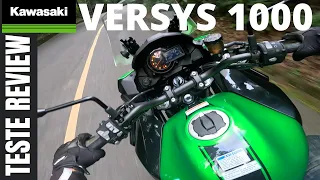 TESTE KAWASAKI VERSYS 1000 STD - 2023 - ACELERAMOS NA SERRINHA!