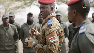 Le Président du Faso le Capitaine Ibrahim TRAORE, s’est rendu sur un site de formation de VDP