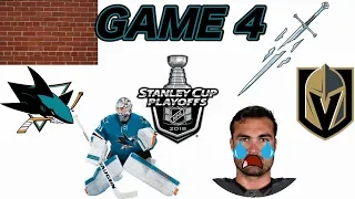 SHARKS vs. GOLDEN KNIGHTS Game 4 - Cynalysis