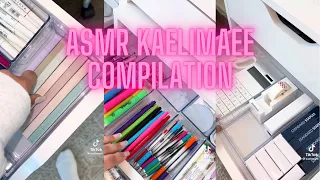 ASMR Kaelimaee compilation | ASMR Kaelimaee TIKTOK | Desk setup | Office refresh