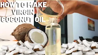 DIY VIRGIN COCONUT OIL AT HOME FOR YOUR SKIN AND HAIR