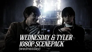 wednesday addams and tyler galpin (weyler) 1080p scenepack | wednesday