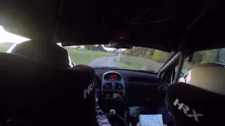 2 Rajd Kipard 4 runda Tarmac Masters os Niwa Ring Roszkowski Skleniarz Peugeot 206rc 01onboard