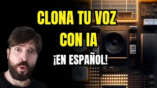 CLONA TU VOZ en Español con IA TEXTO a VOZ (text-to-speach) - TUTORIAL eleven labs ai