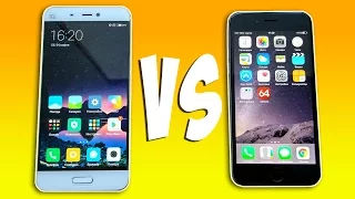 Xiaomi Mi5 vs iPhone 6 - ЧТО ЛУЧШЕ?