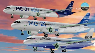 Irkut MC-21-200/300/400 Review in Aeronautica Roblox!