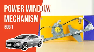 How to replace the power window mechanism Peugeot 508 1 🚗
