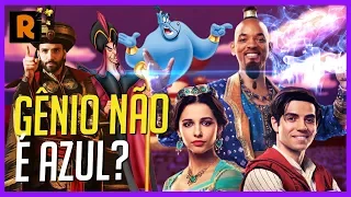 O GÊNIO DO WILL SMITH NÃO SERÁ AZUL EM ALADDIN?