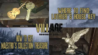 Where to Find Luthier's Key | How To Get Maestro's Collection Treasure - Resident Evil 8 Village