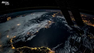 ISS Time-lapse video: From Spain to Poland