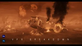 Apocalyptic Town/city VFX - After effects Compositing - BEYOND SKY 2022