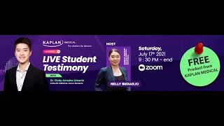 Kaplan Medical - LIVE Student Testimony with Dr. Cindy Amadea Limanto