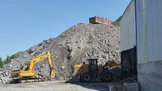 STONE CRUSHING AND SAND MAKING PRODUCTION LINE #crusher #sand #stonecrusher #mining #machine