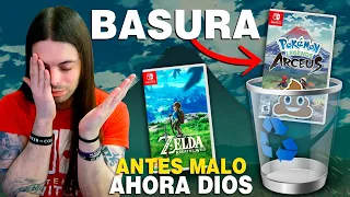 POKEMON ARCEUS es una BASURA por SUS GRÁFICOS 💩 "NO ES como ZELDA BOTW" (ANTES era MI3RDA también)