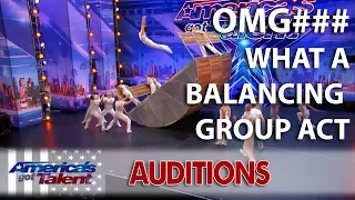 Diavolo  Dance Troupe Performs | America's Got Talent 2017