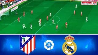 FIFA 23 - Atletico Madrid vs Real Madrid - La Liga 23/24 Full Match | PC Gameplay 4K