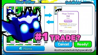 Trade Serial #1 Huge Sapphire Phoenix (Trade Montage) in Pet Simulator X Roblox