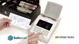 Safescan 6185 Advanced Money Counting Scale for Coins and Banknotes