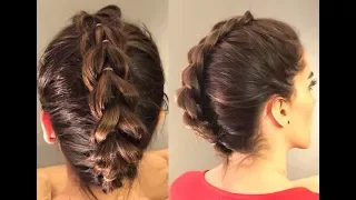 PEINADO TRENZA FALSA fácil de hacer