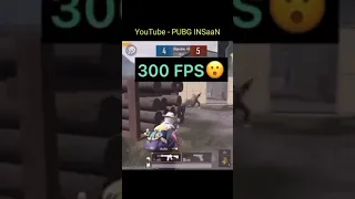 300 fps pubg mobile 😱 #Shorts