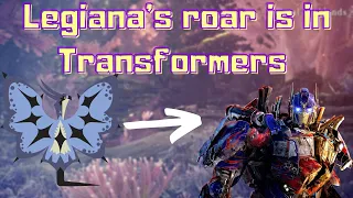 Legiana's roar is in Transformers: Revenge of the Fallen
