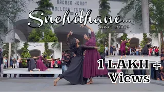 Snehithane | Alai Payuthe | Dance Cover | Malavika Namboothiri | Arya Suresh |